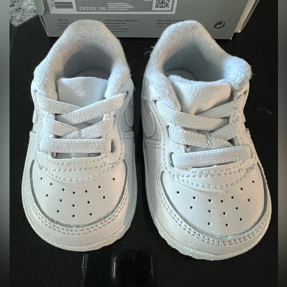 COPY - Nike Air Force 1 crib shoes size 2c